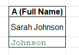 LEFT RIGHT and MID functions in Excel