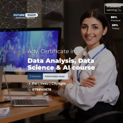 Advanced Certificate in Data Analysis, Data Science & AI course