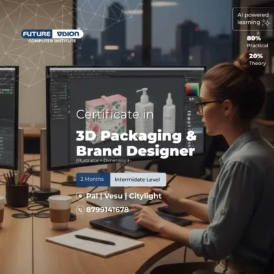 3D Packaging & Brand Designer Course