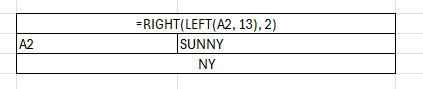 RIGHT Functions in Excel