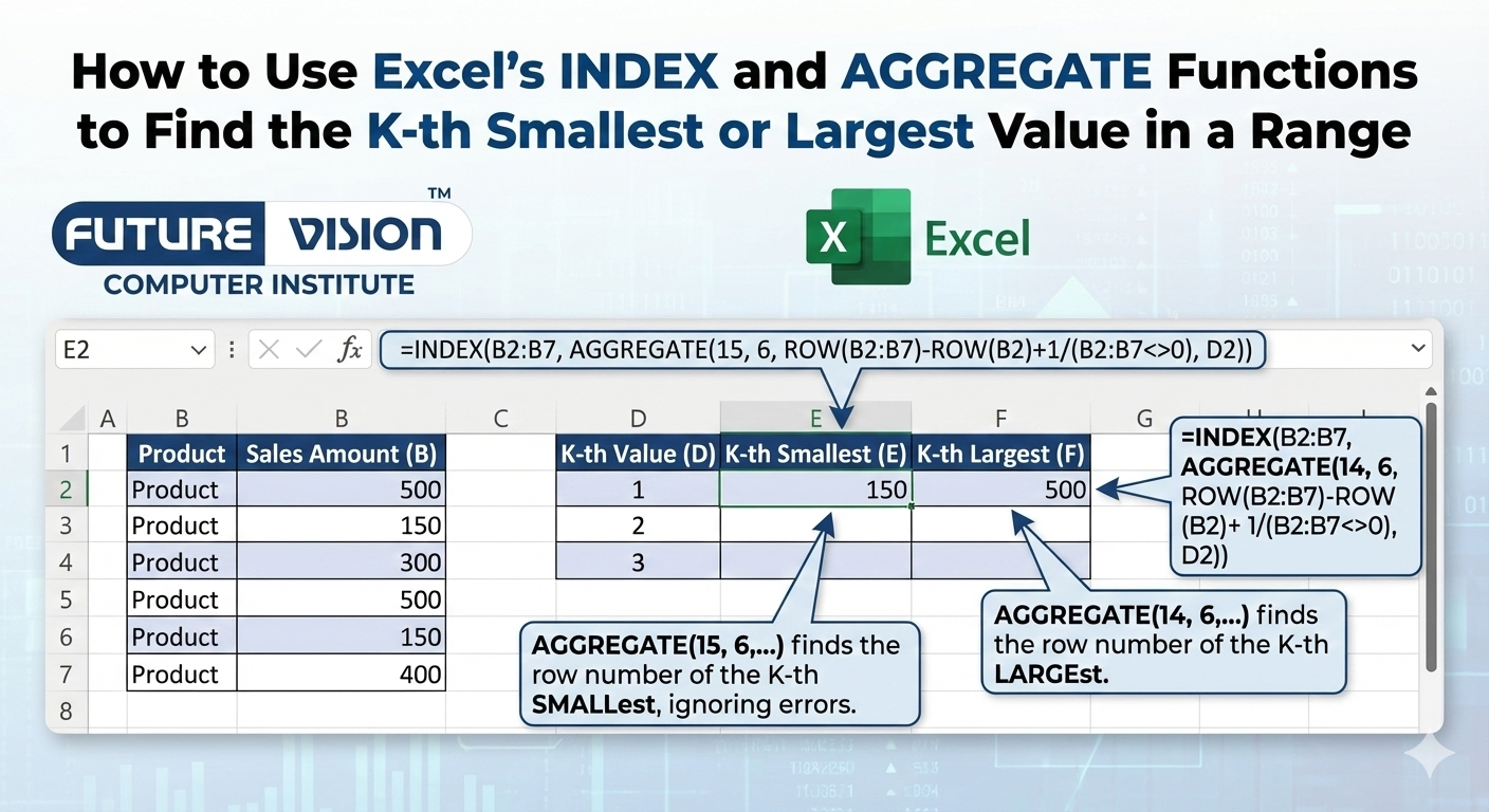 INDEX and AGGREGATE Functions
